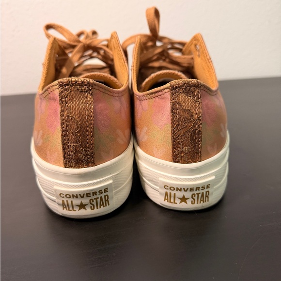 Converse Brown and Pink Sneakers - Picture 4 of 5